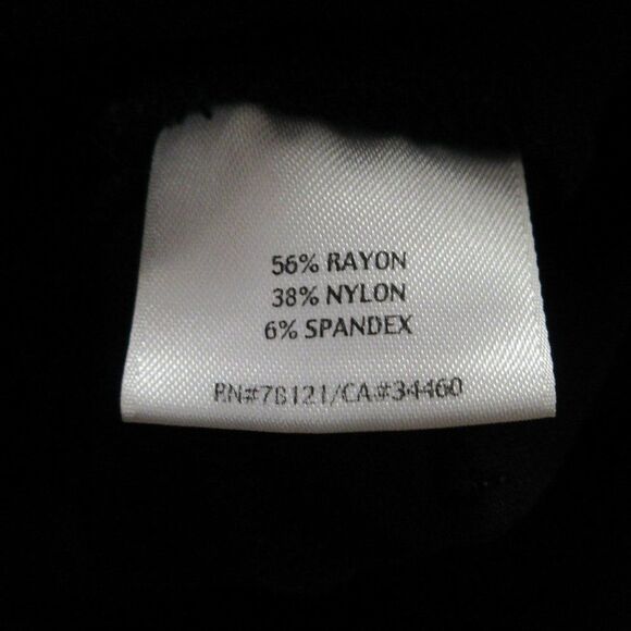 EILEEN FISHER Slim Ankle Zip Riding Pants Sz XS Black Equestrian Ponte Trousers - Picture 11 of 16